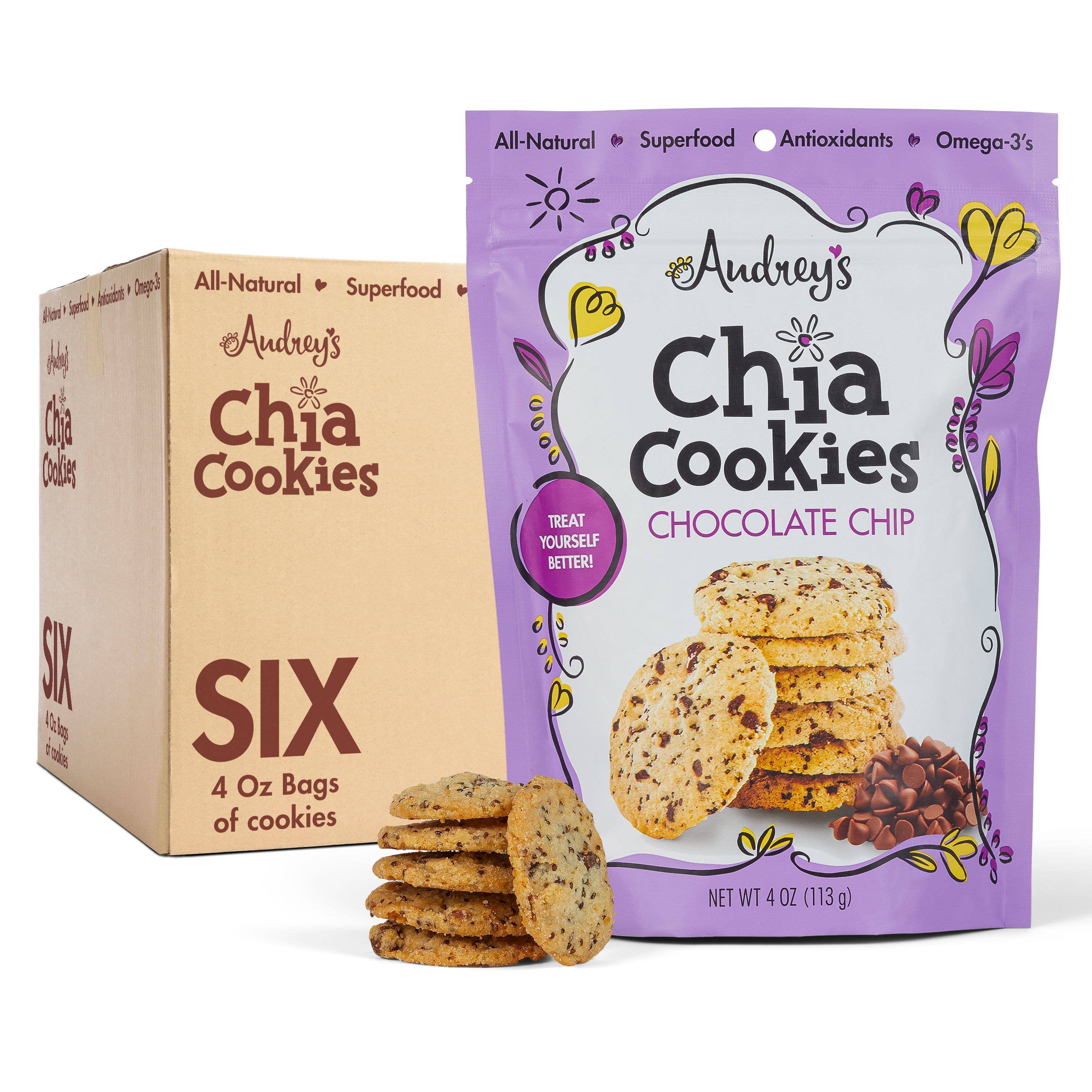 Audrey's Chia Cookies - Wholesale Cookie - Audrey's Chia Cookies - Chocolate Chip4