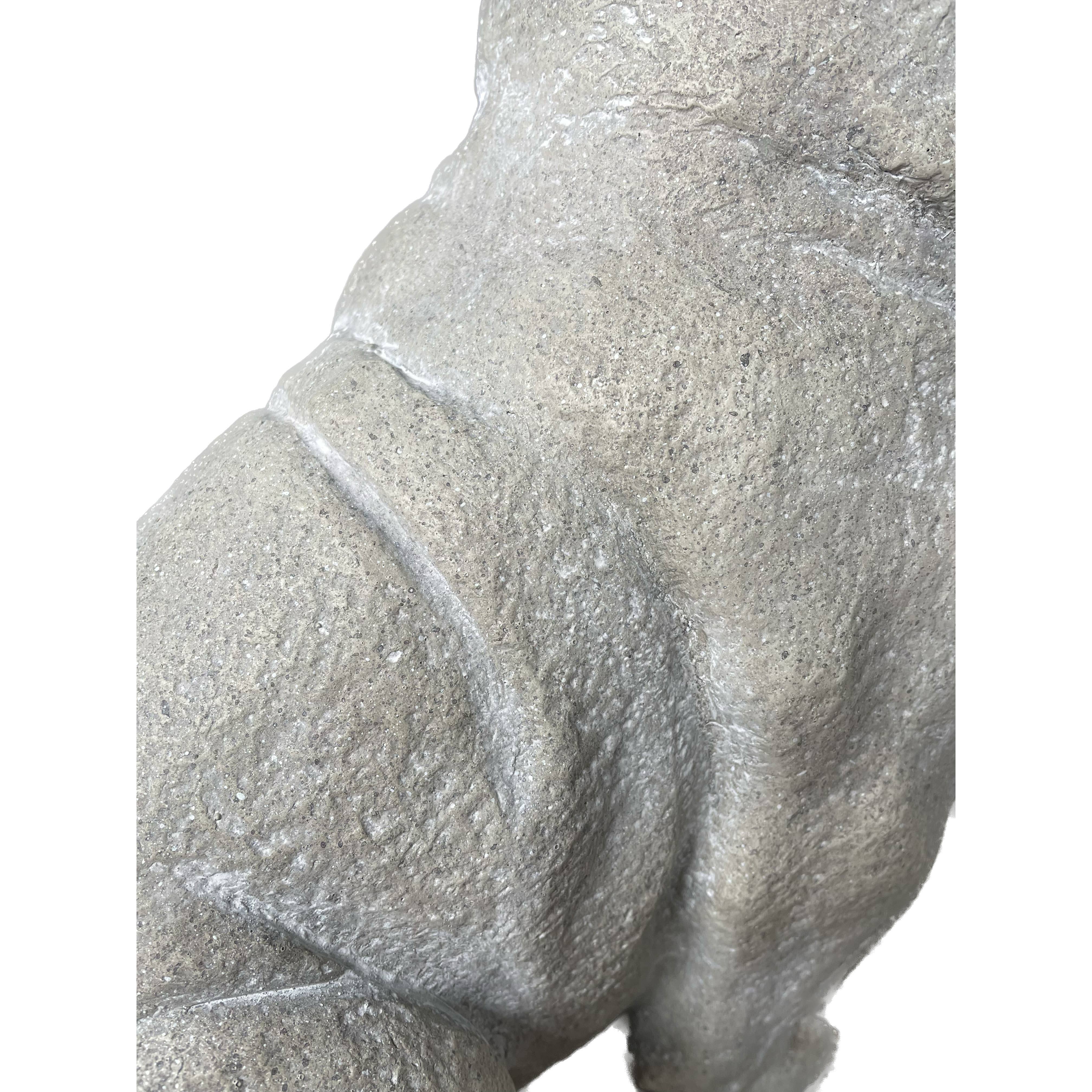 Galt International Company - Wholesale Outdoor Ornament/Decor - Sitting Bulldog Garden
 Resin Statue 16"12