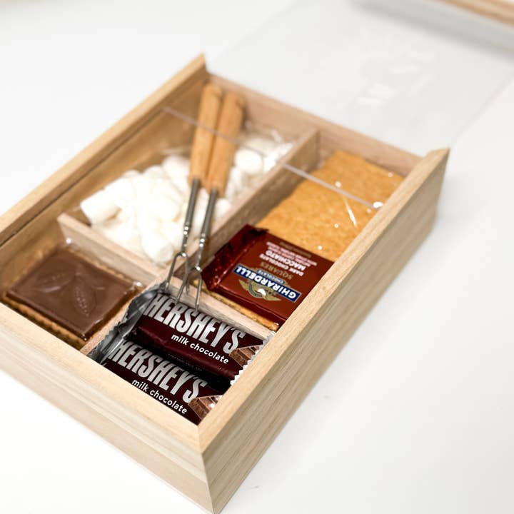 ME N U GRAZING LA - Wholesale DIY Food Kit - S'mores Box