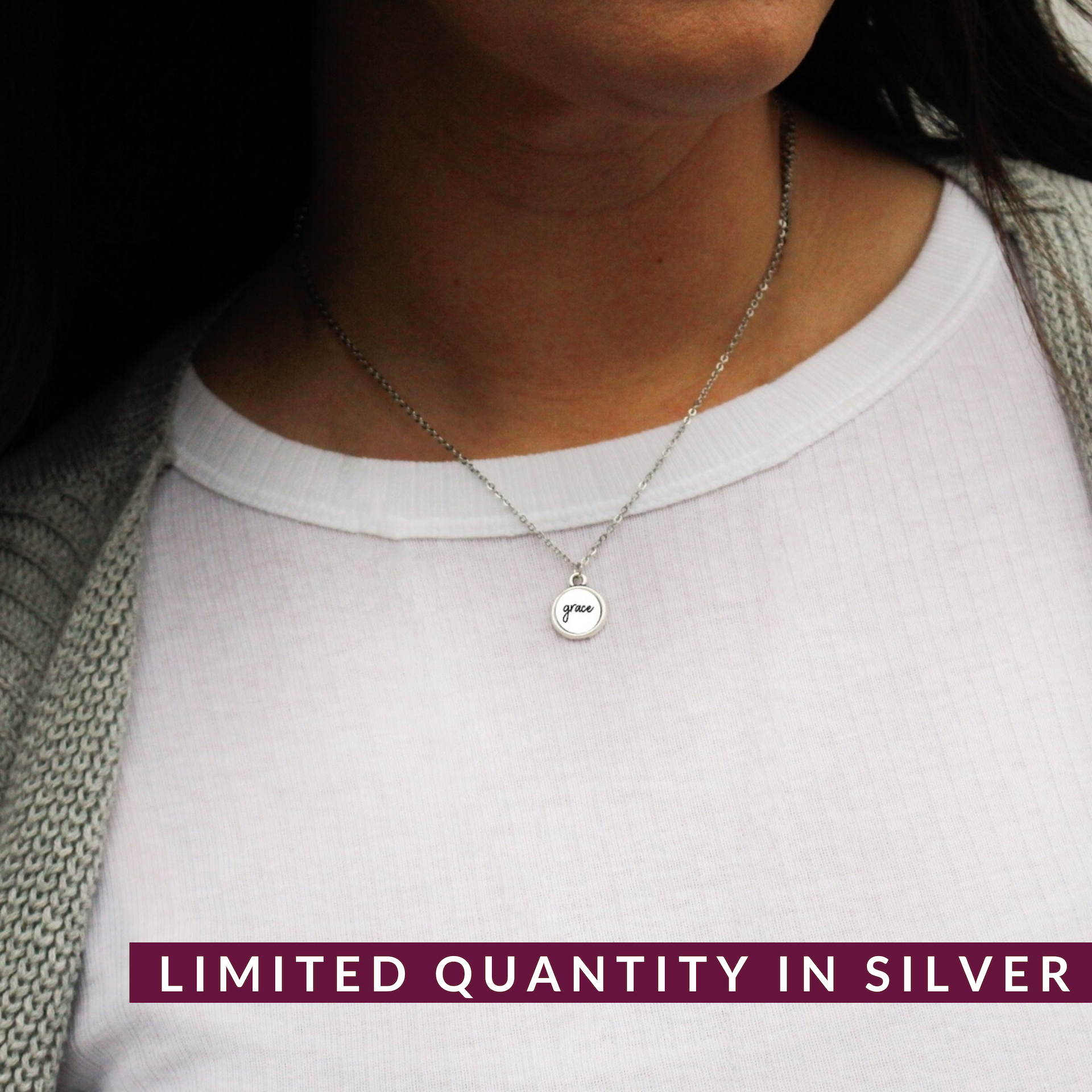 The Vintage Sparrow - Wholesale Pendant/Charm Necklace - Faith Necklace1