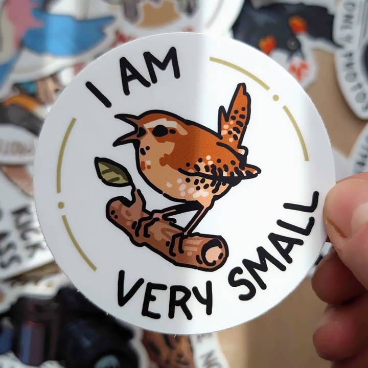 Very Small Sticker for wholesale by weneedtogooutside