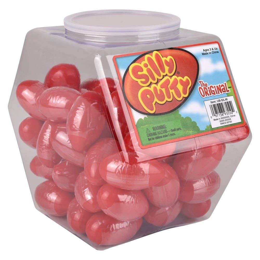 La Luna Bella - Toys - Wholesale Putty/Slime - Kids - Original Silly Putty 48pc Canister LLB Slime & Putty6