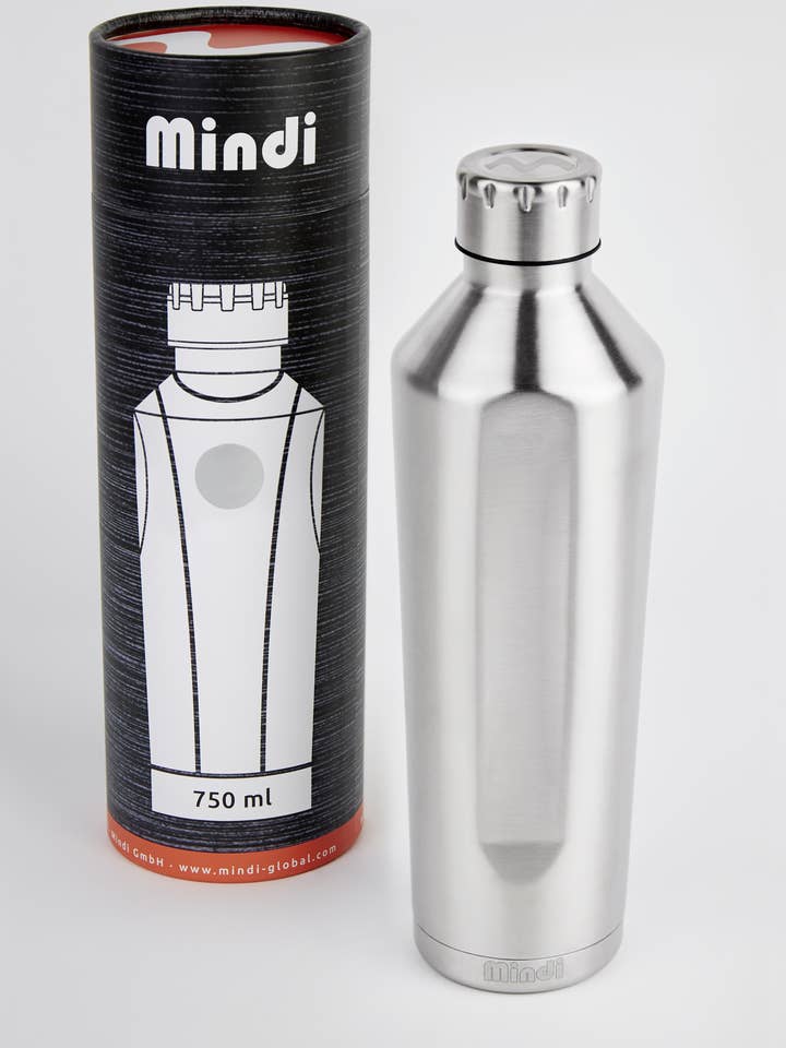 William Vacuum Flask 750 ml Brushed for wholesale by Mindi