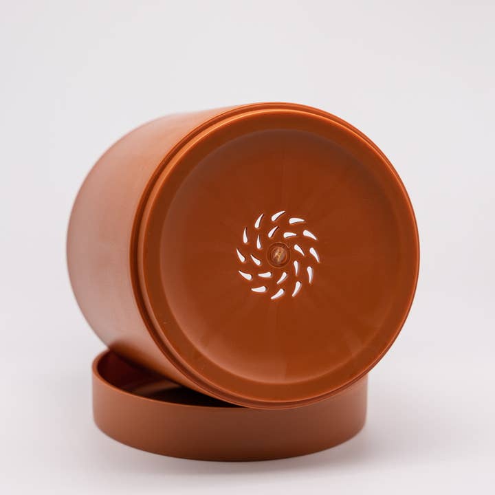 SiegmuntTrade LLC - Wholesale Plant Pot - 4 Pack Plastic Plant Pots Indoor, 4/5/6/7 Inches15