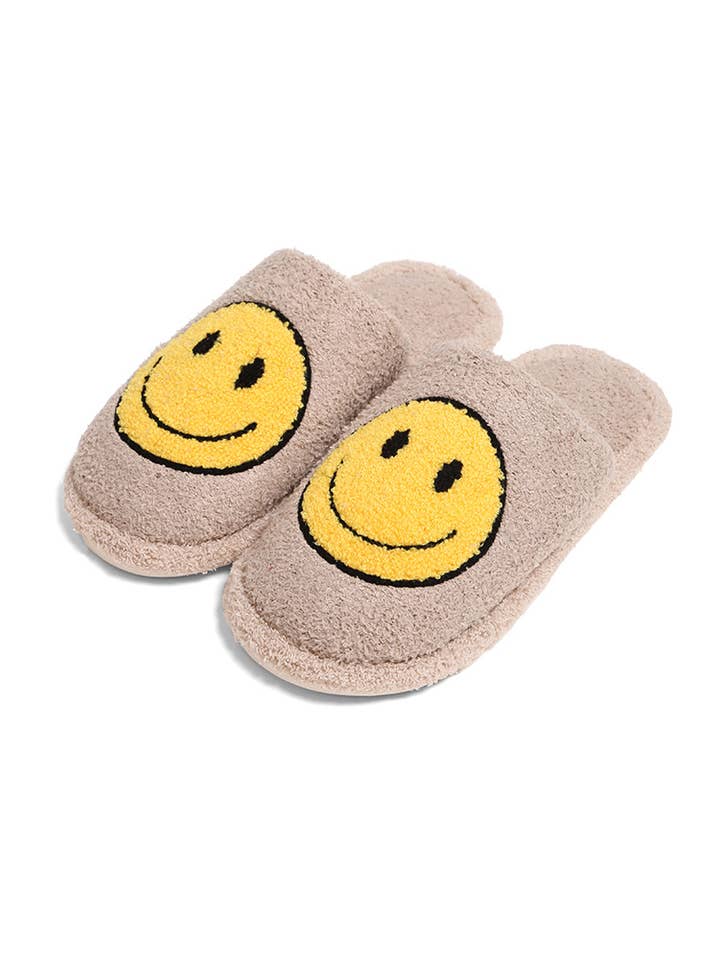 Hana - Wholesale Slippers - Women's - Happy Face Slippers6