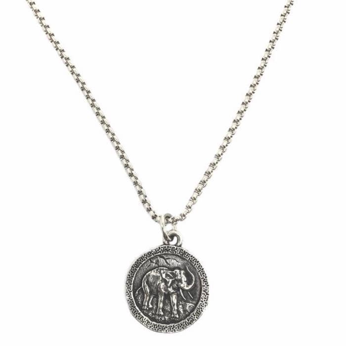 Elephant Coin Necklace for wholesale by B.BéNI® Christian & Jewish Jewelry