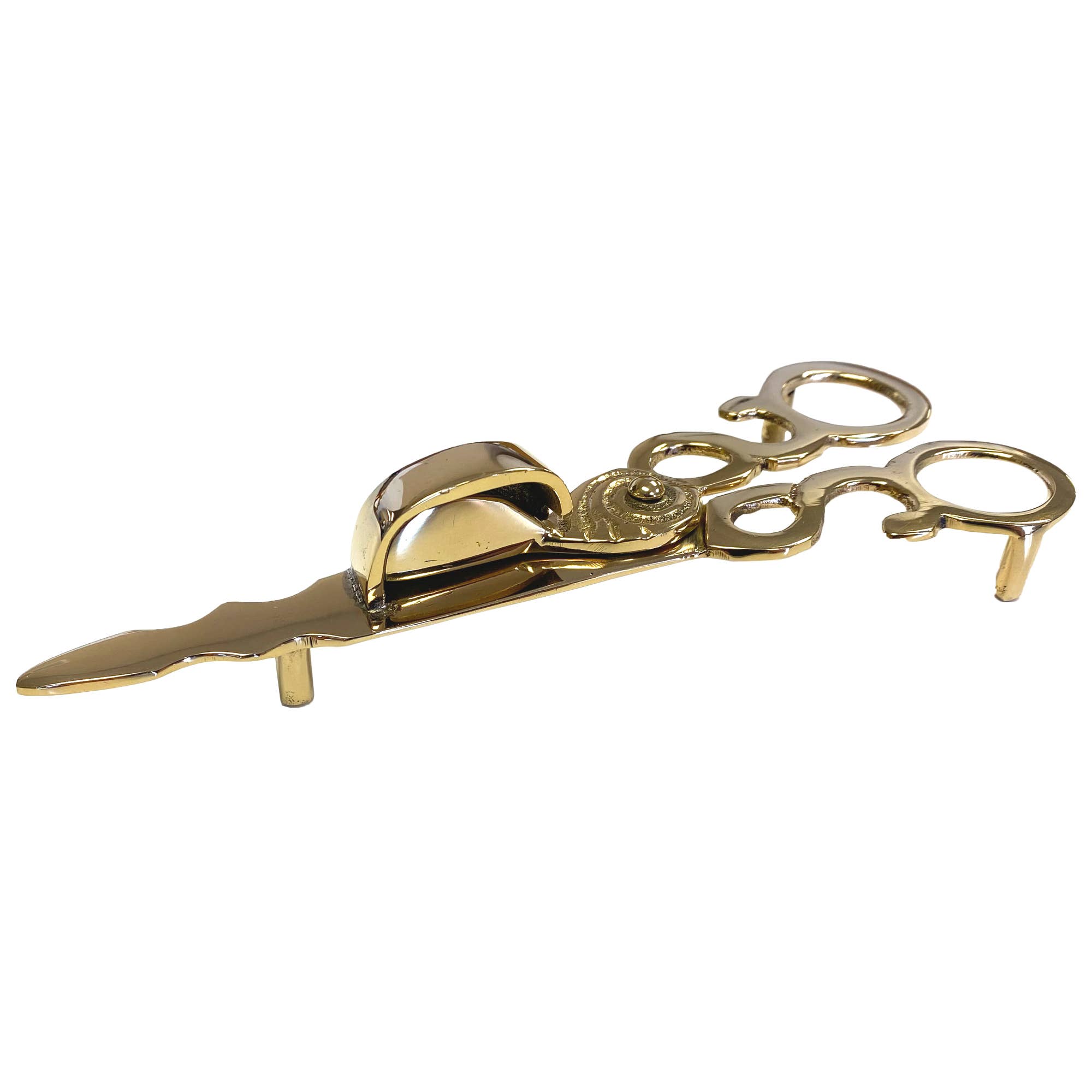 Madison Bay Co. - Historical Home Decor Reproductions – wholesale Candle snuffer – Solid Brass Snuffer Scissors - Antique Vintage Style2