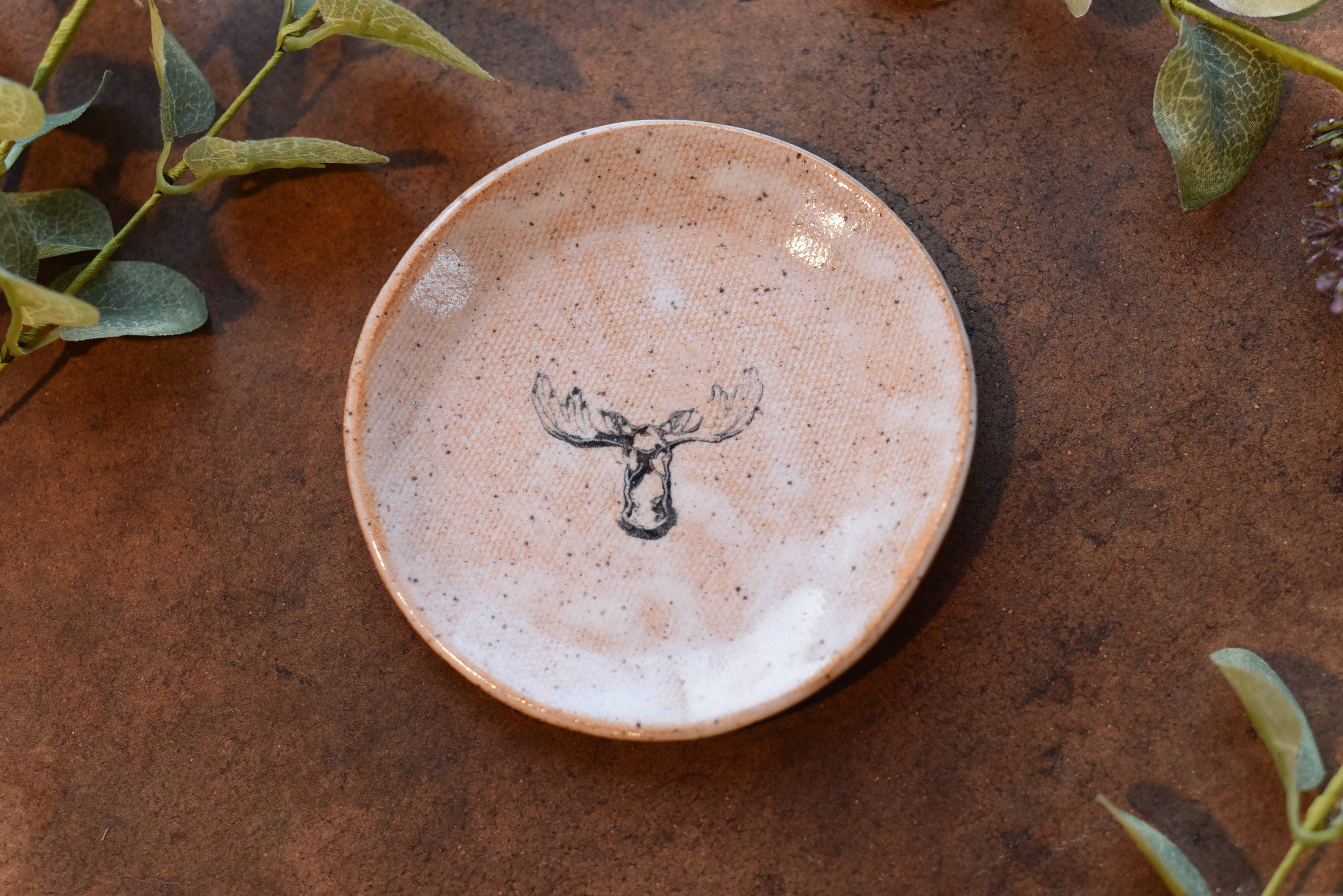 Mud & Maker - Wholesale Jewelry Dish - Mini Plate - Moose