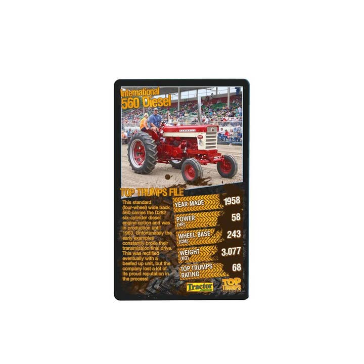 Top Trumps USA, Inc. - Wholesale Card Game - Tractors Top Trumps Card Game