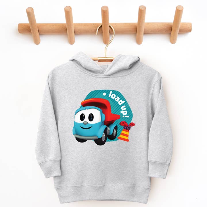 Leo der Lastwagen Beladen! - Kleinkind Kapuzenpullover für den Großhandel von The Juniper Shop Wholesale