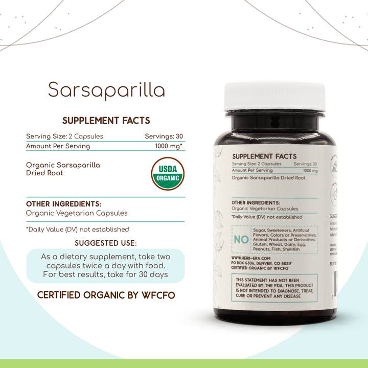 HerbEra - Wholesale Oral Supplement/Vitamin - Sarsaparilla Capsules7
