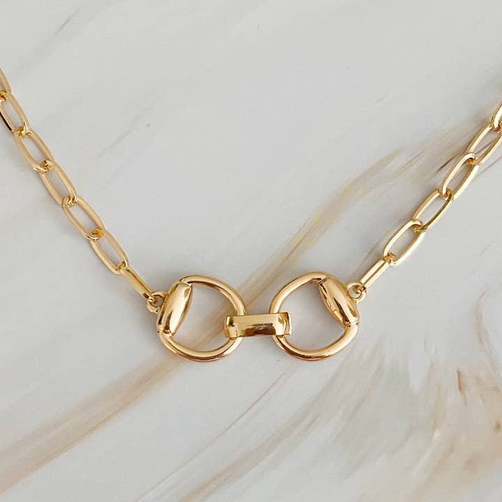 Ellison+Young - Wholesale Pendant/Charm Necklace - Equestrian Pendant Chain Necklace
