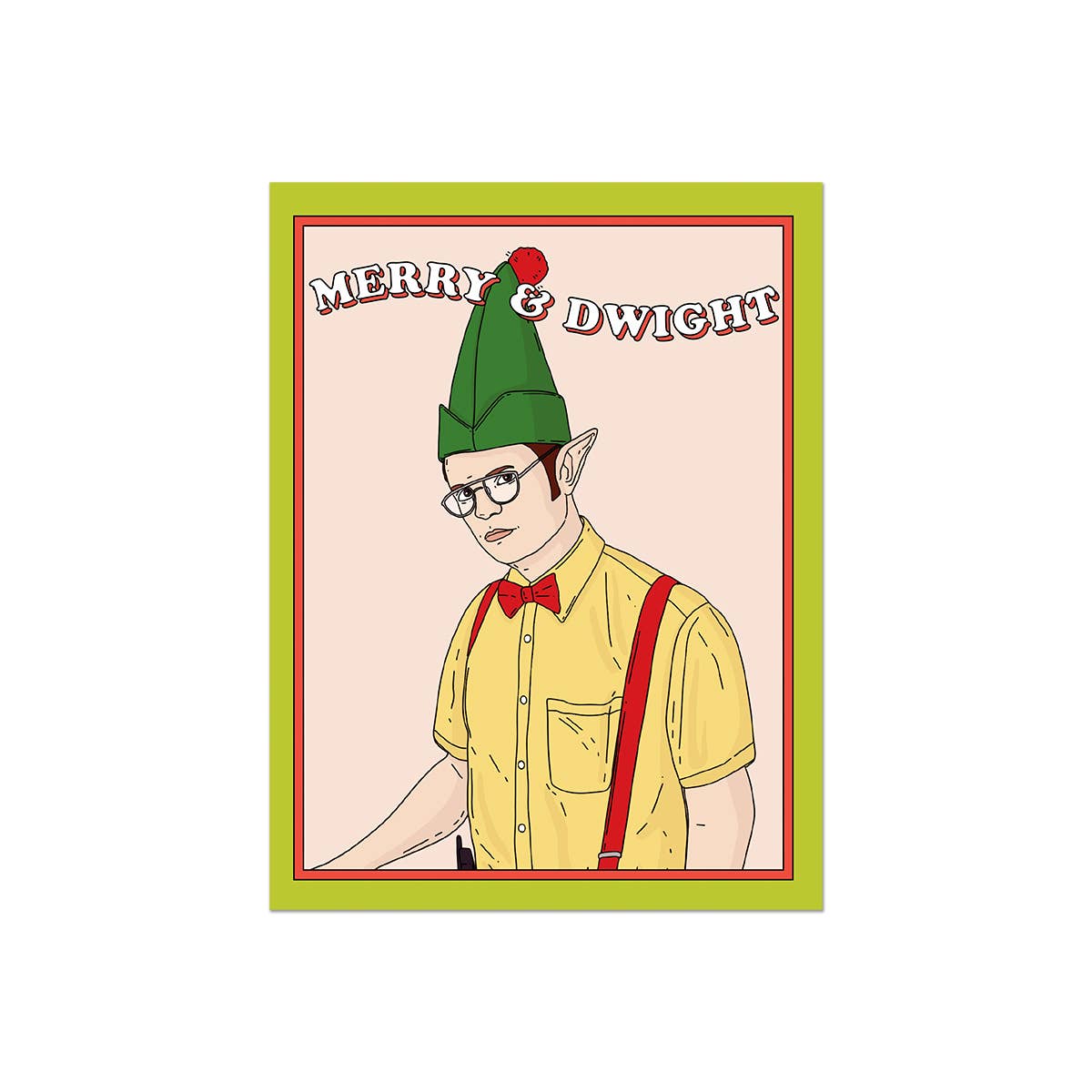 Party Mountain Paper co. - Vendita all'ingrosso Biglietti di auguri di Natale - Merry & Dwight | Biglietto natalizio2