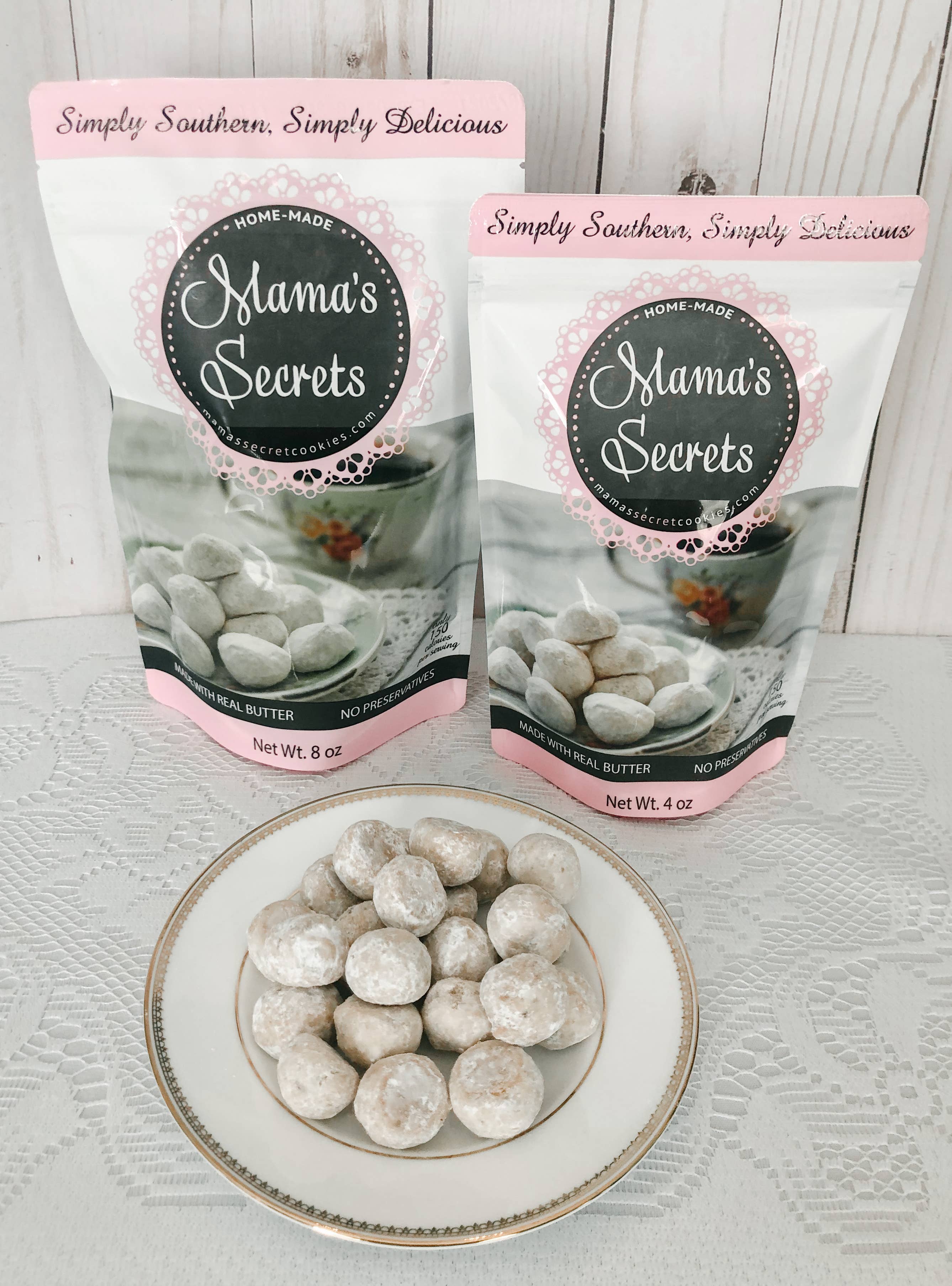 Mama's Secrets Cookies - Wholesale Cookie - 4oz Bag - Mama's Secrets Original Cookies1