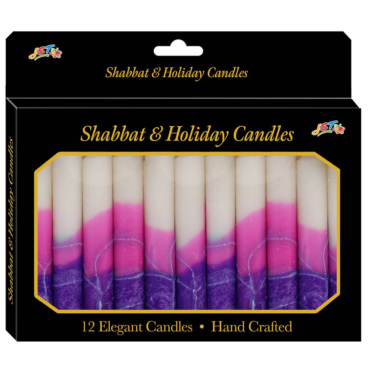 Jewish Educational Toys - Vendita all'ingrosso Candele cilindriche/candelieri - Candele Shabbat0