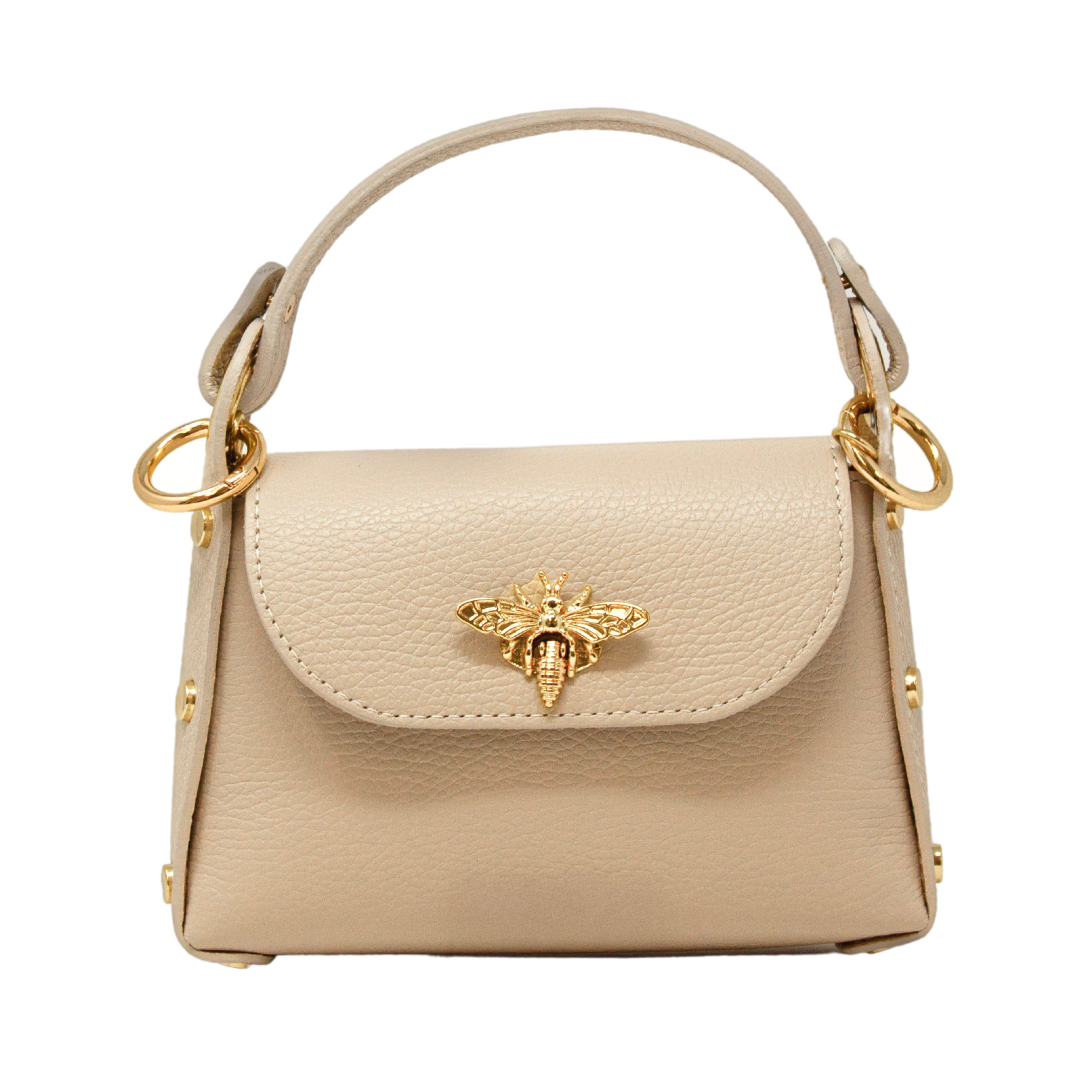 German Fuentes Handbags - Wholesale Top Handle Bag - Women's - GF1085 GENUINE ITALIAN LEATHER BUTTERFLY MINI BAG11