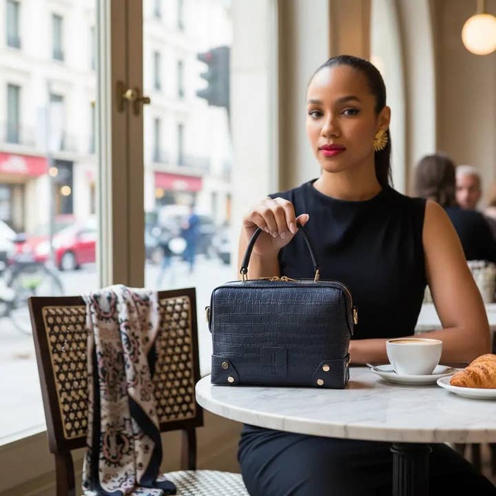 THE PETITE GRANDMERE TRUNK BAG for wholesale by The Bag Icon