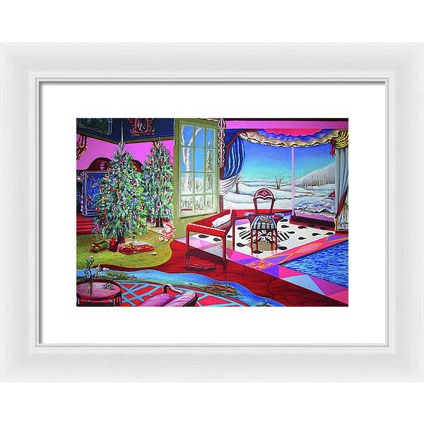 Sharon Tatem Fashion LLC - Wholesale Painting/Drawing - Christmas Painting - Framed Print10