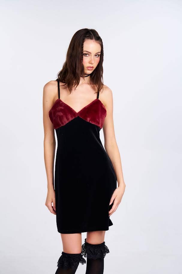 Pretty Damage - Wholesale Dress - Women's - Primadonna Velvet Dress2