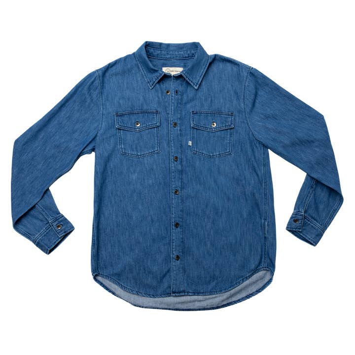New Frontier Recycled Denim Work Shirt and other Purchase Wholesale krydderier. Free Returns & Net 60 Terms on Faire trending on Faire.