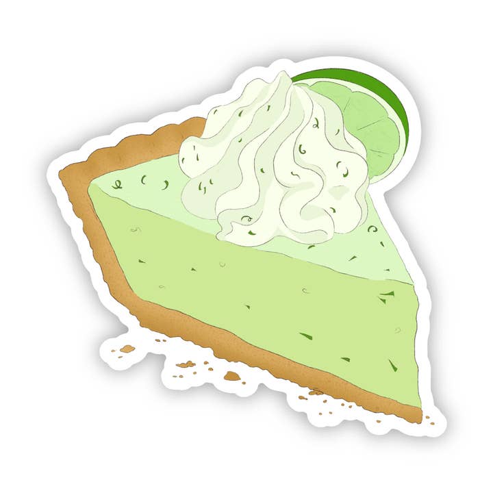 Key Lime Pie Sticker for wholesale by Big Moods