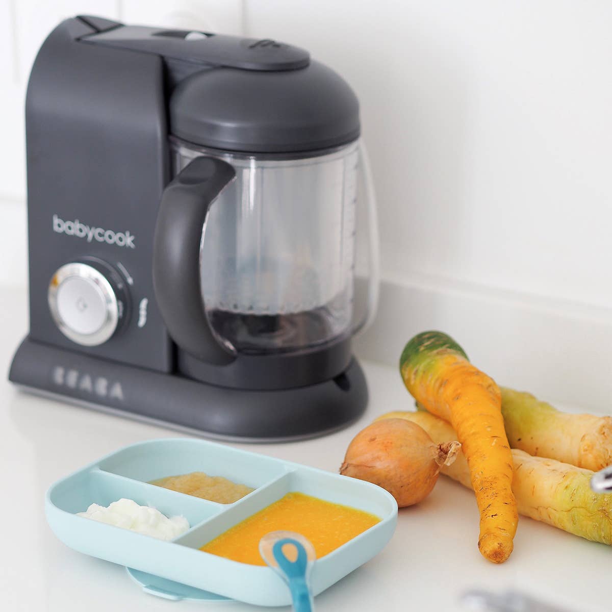 BEABA & Childhome - Wholesale Kitchen Appliance - BEABA Babycook® Solo Baby Food Maker – Charcoal8