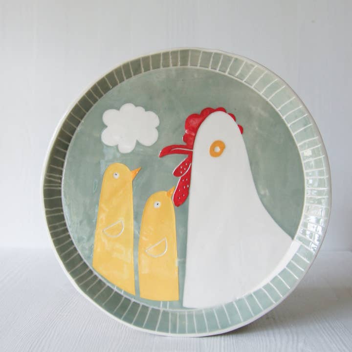 karoArt - Wholesale Decorative Plate/Dish/Bowl - Chicken plates4