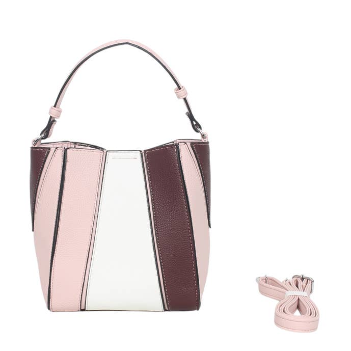 HAND BAG WITH SHOULDER STRAP, WITH TOILETRY BAG. for wholesale by MIA LAROUGE