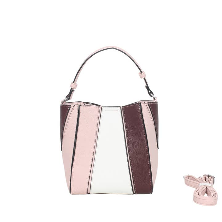 HAND BAG WITH SHOULDER STRAP, WITH TOILETRY BAG. for wholesale by MIA LAROUGE