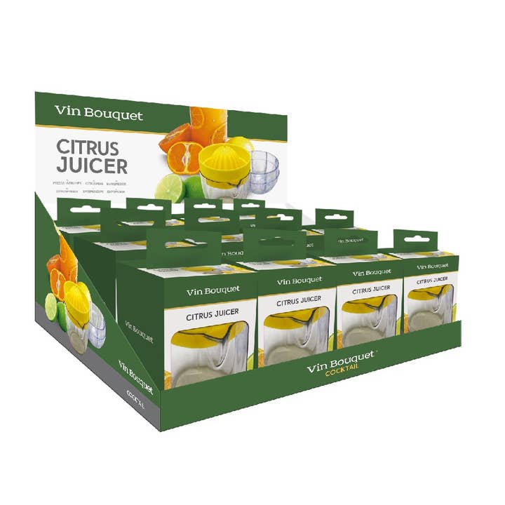 Vin Bouquet (Find It Import & Export Sl) – wholesale Juicer – Manual table juicer yellow