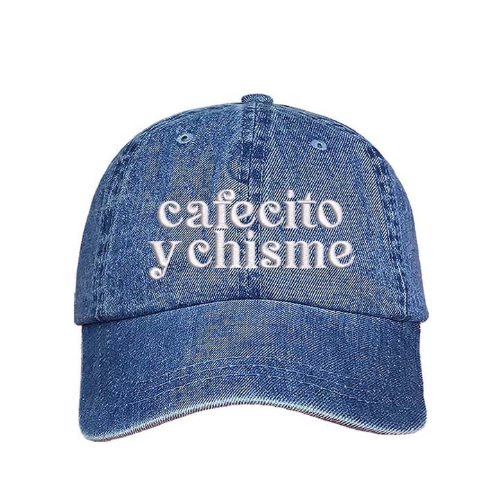 DSY Lifestyle - Wholesale Baseball Cap - Women's - Cafecito y Chisme Embroidered Baseball Hat6