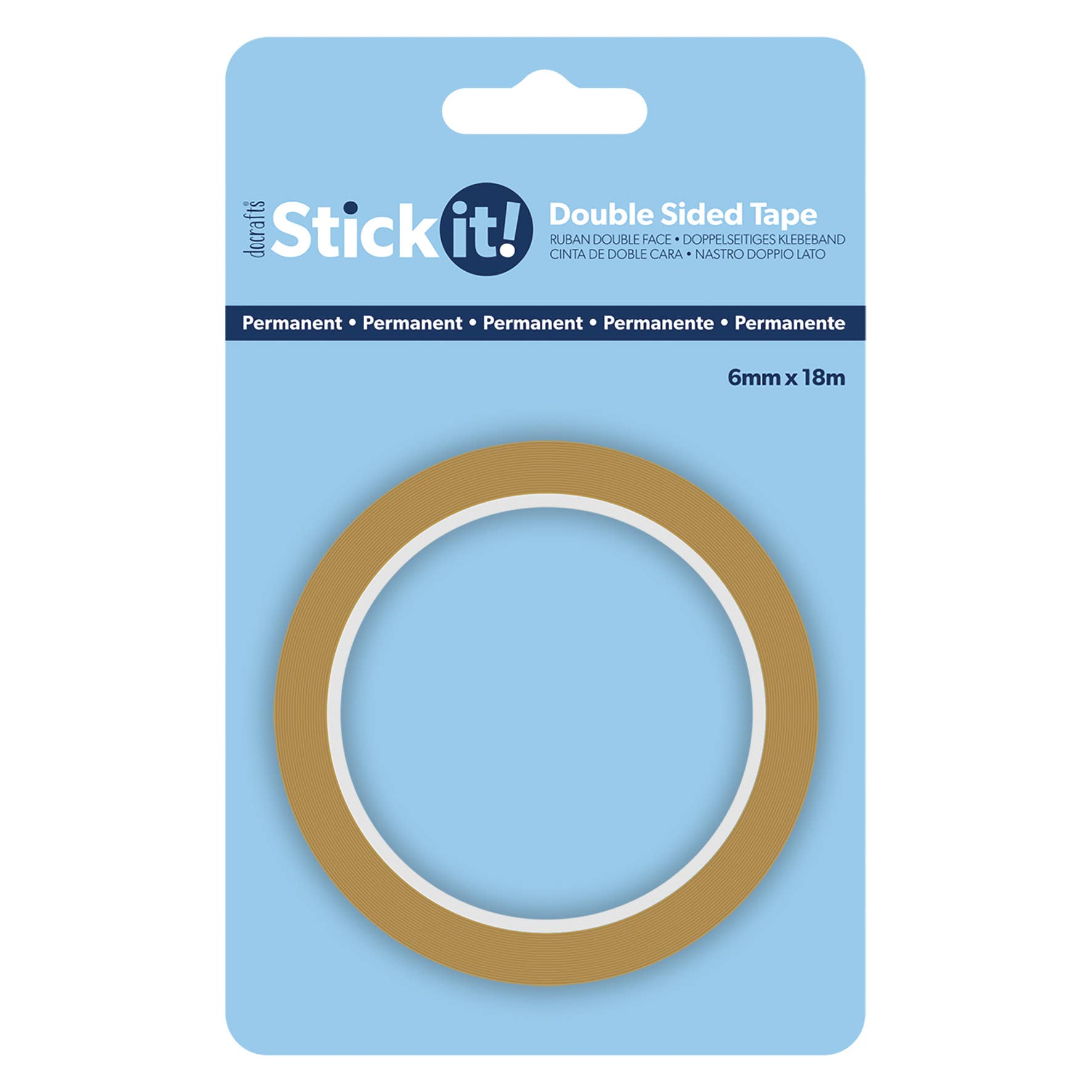 West Design Products – wholesale Tape – Stick It! 18m Double Sided Tape (6mm Width)0
