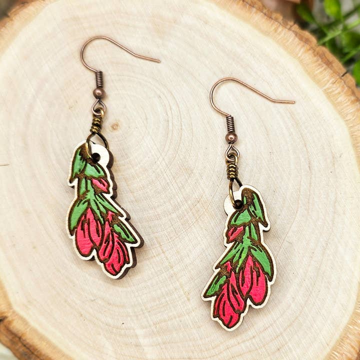 Pinceau indien pendants pour la vente par Young Wild Bee