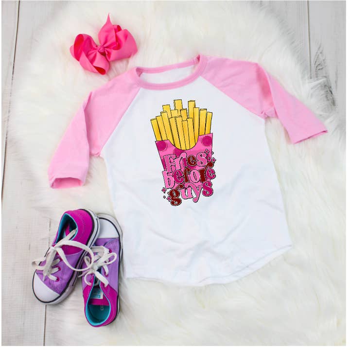 Fries Before Guys DTF Print for wholesale by Simple Tymes