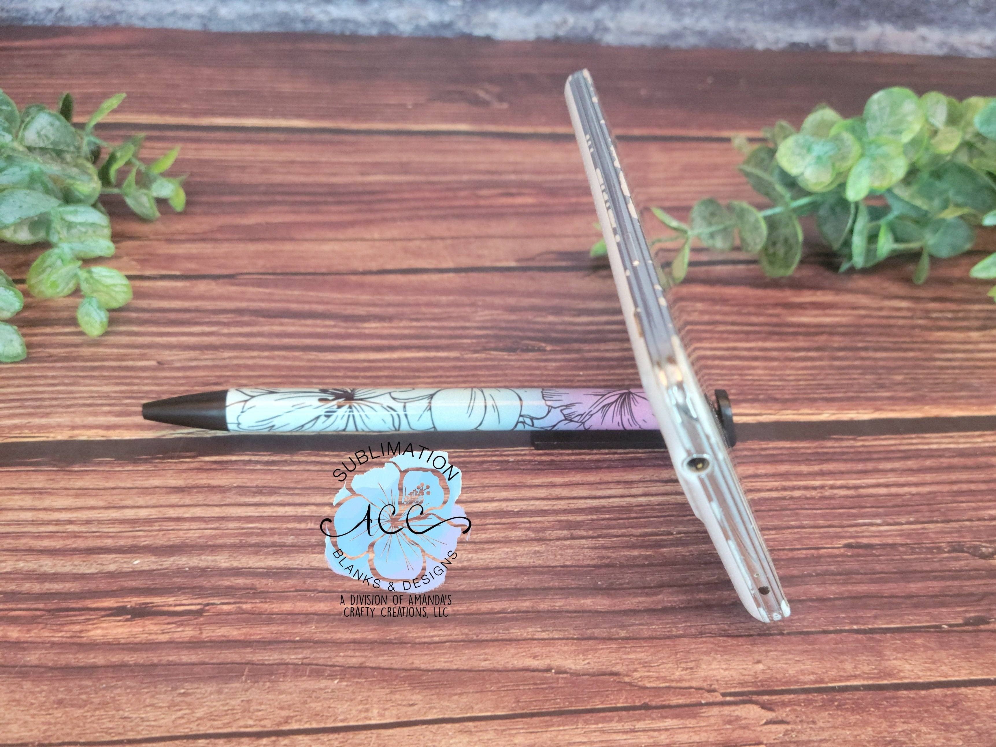 ACC Sublimation Blanks – Großhandel Stift – RTS Sublimations-Stifte, metallische Sublimationsstifte mit Schrumpffolie5