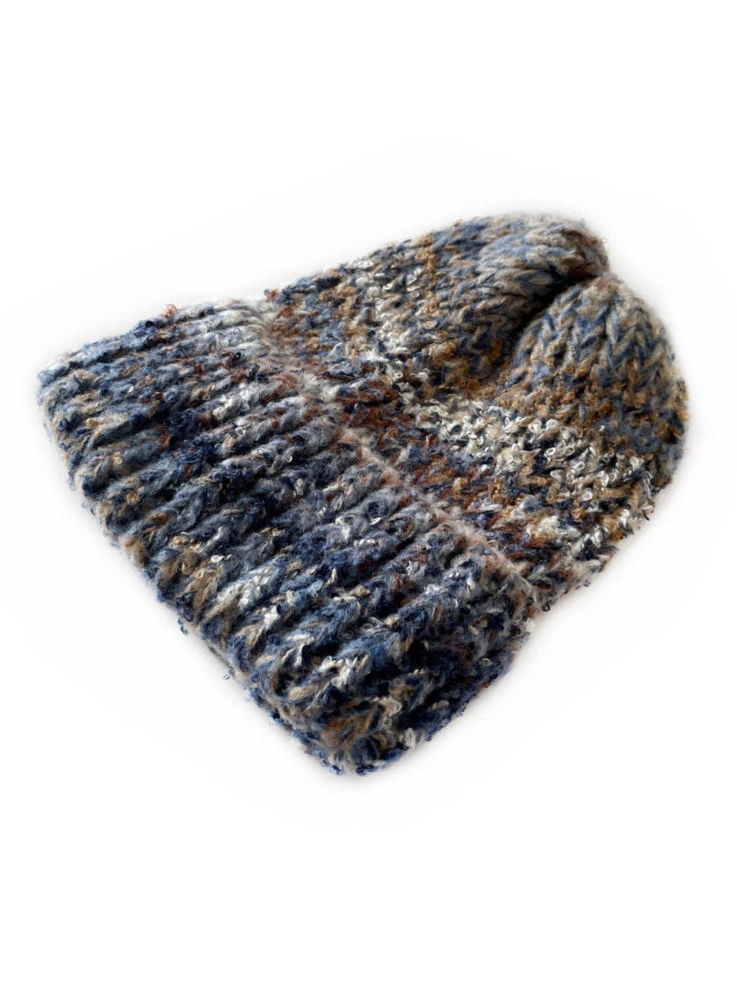 Funkyrel® Atzbranding Limited - Vendita all'ingrosso Berretto - Donna - Haila - Berretto Caldo a Maglia Vintage con Gradiente2