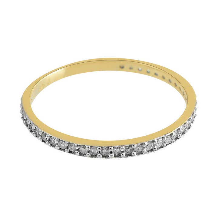 Eos Sterling Silver Diamond Multi-Stone Ring for wholesale by Pureshore Jewellery