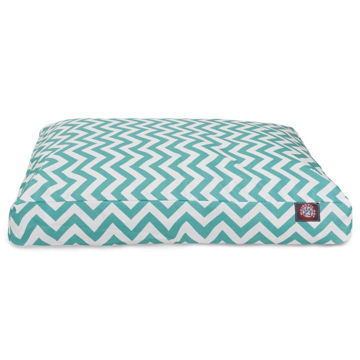 Majestic Pet Products – cama - Cão por atacado – Cama retangular para cães Chevron66