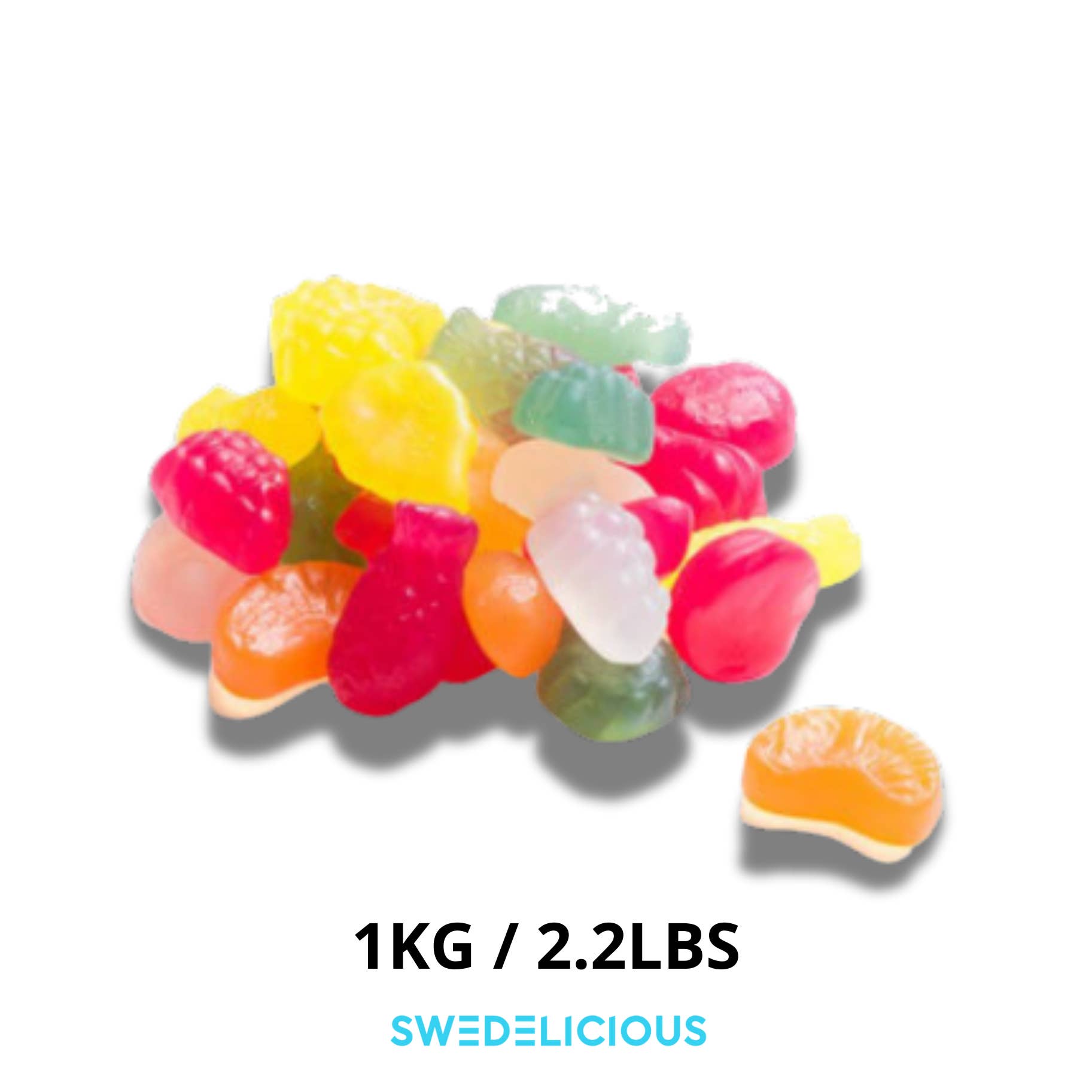 Swedelicious - Swedish Candy - Wholesale Gummy - Matthijs - Fruit Mix Gummies - Pick And Mix Candy