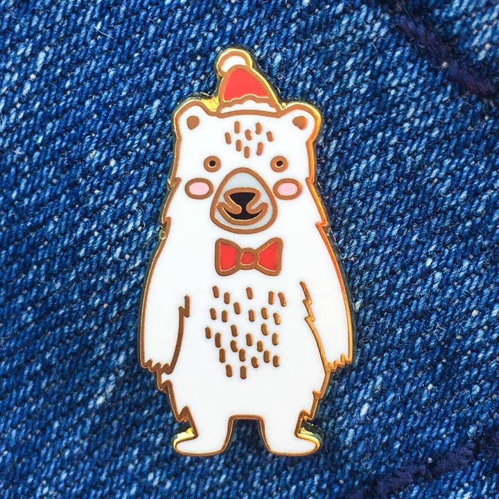 spilla orso polare per la vendita all'ingrosso da parte di Jungle Empire