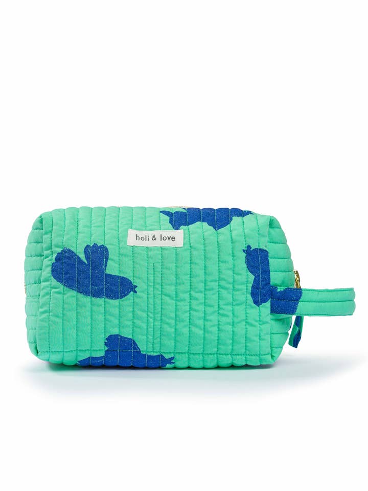 Mint toiletry bag for wholesale by Holi and Love