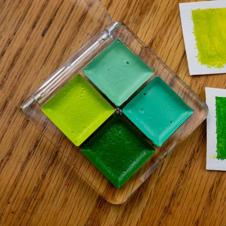 Peppermint Mambo Watercolor Paints for wholesale by Naturah