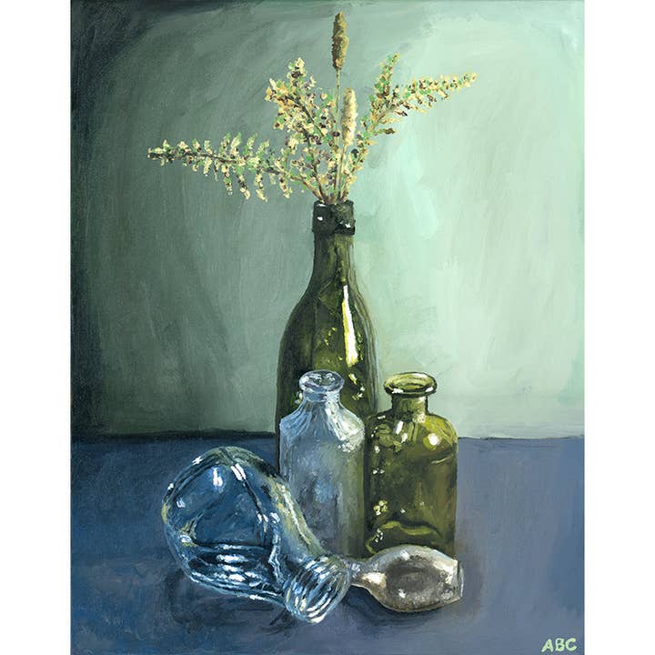 Glass and Grass 3 - Fine Art Print for wholesale by Amanda Beth Studio