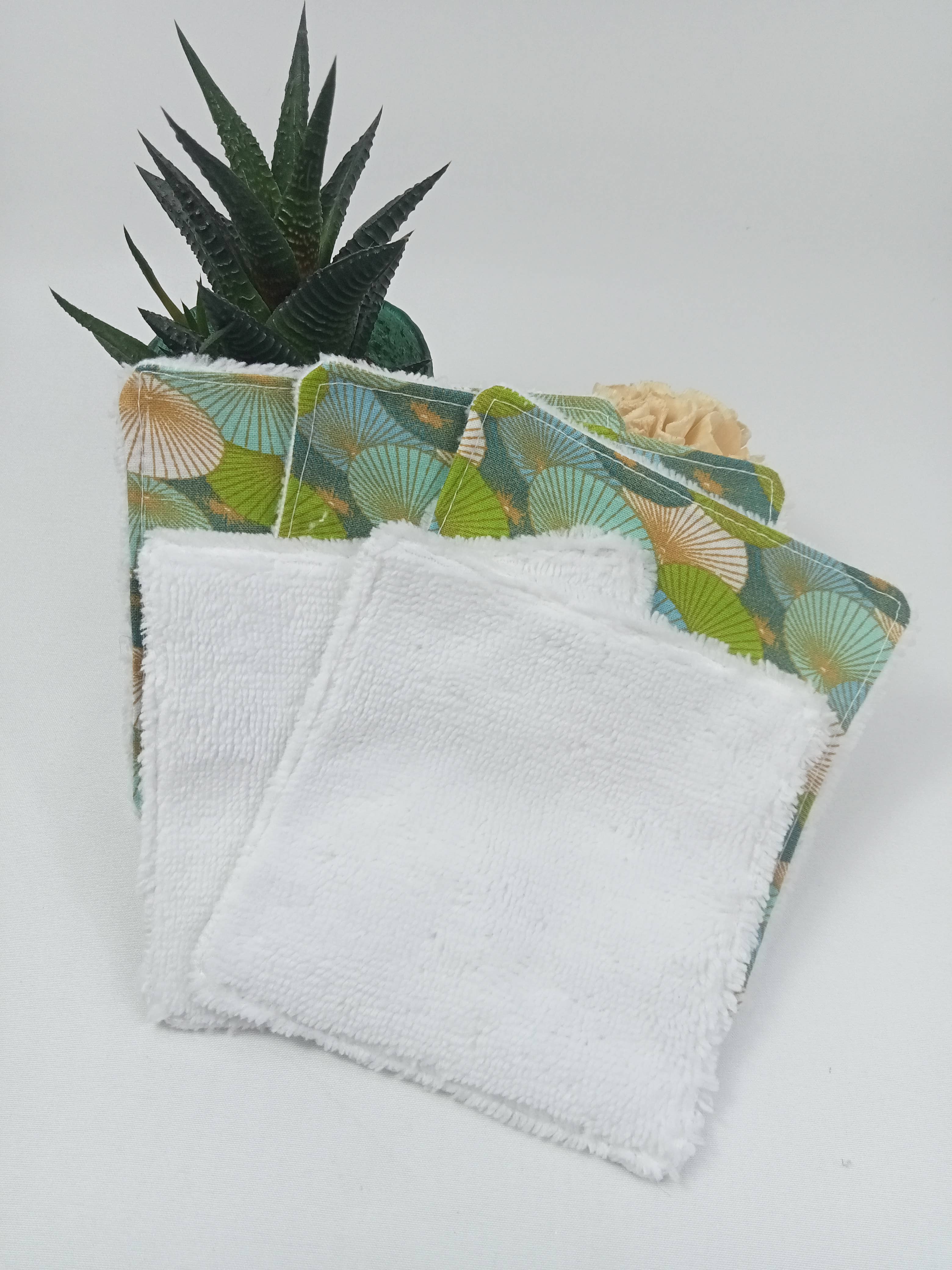 ZHENZHI - Vente Lingettes visage et corps - Lingettes démaquillantes x5 style japonais5