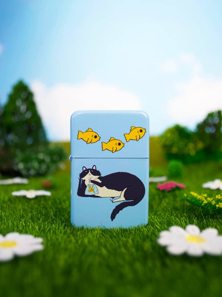 Cat Dinner Lighter for wholesale by A Shop of Things