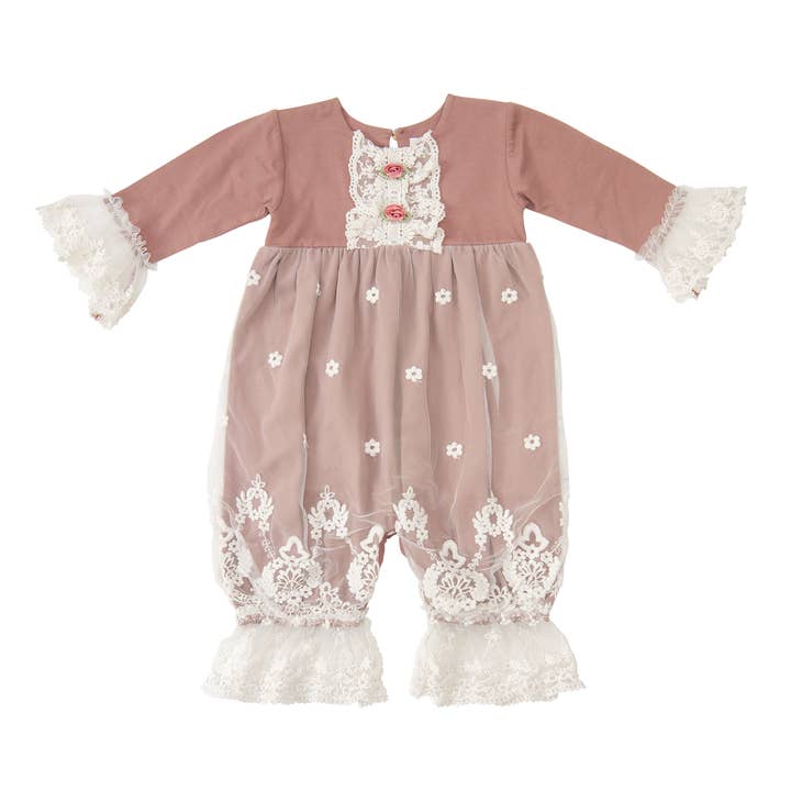 Combinaison Margarette Frilly Frocks pour tout-petits pour la vente par Haute Baby