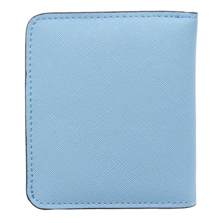 American Leather Goods - Wholesale Wallet - Women's - Women's Small Compact Bifold Luxury Wallet With Window ID7