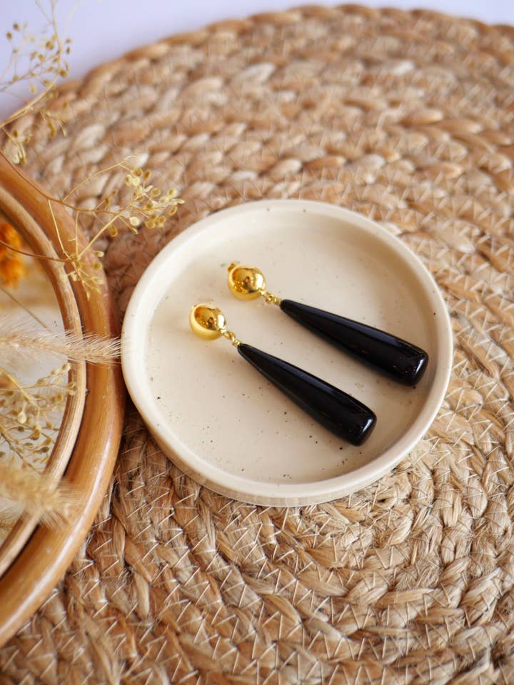 Orecchini Béa per la vendita all'ingrosso da parte di Azeria Création