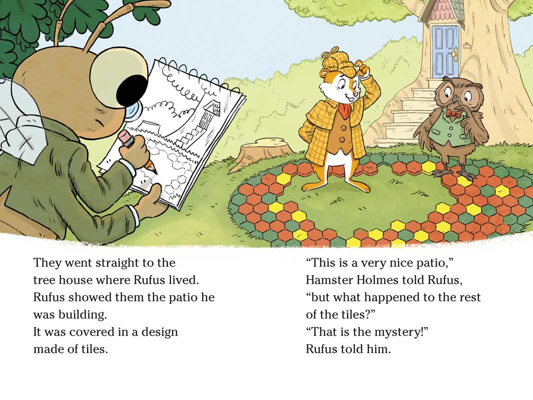 Simon & Schuster - Wholesale Early Reader Book (6-8) - Hamster Holmes, A Bit Stumped by Albin Sadar2