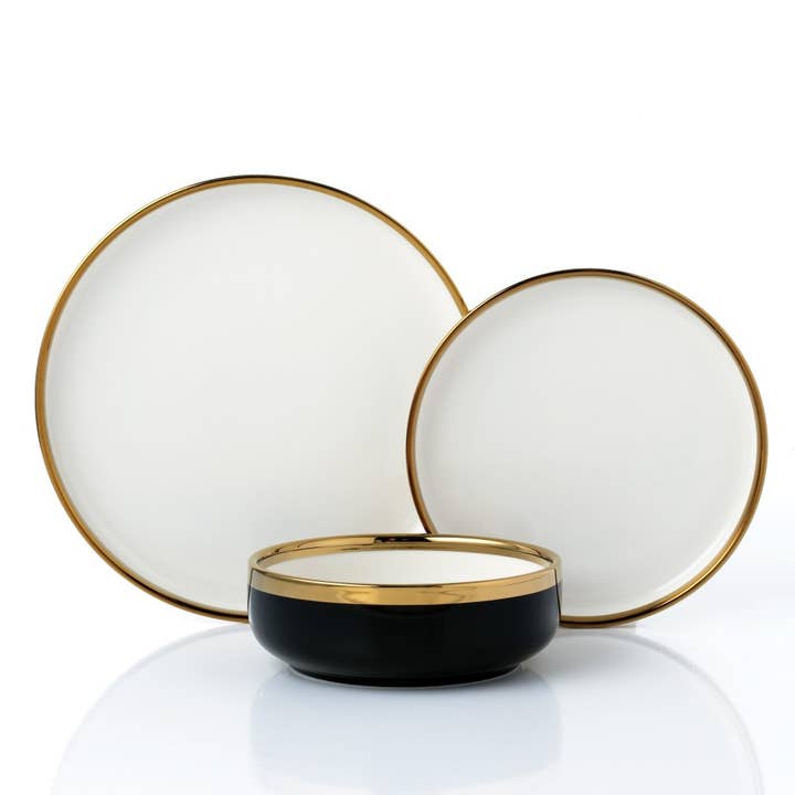 TABLESETTERS LIMITED - Wholesale Dinnerware Set - Phoenix 18 Piece Dinnerware Set, Service for 61